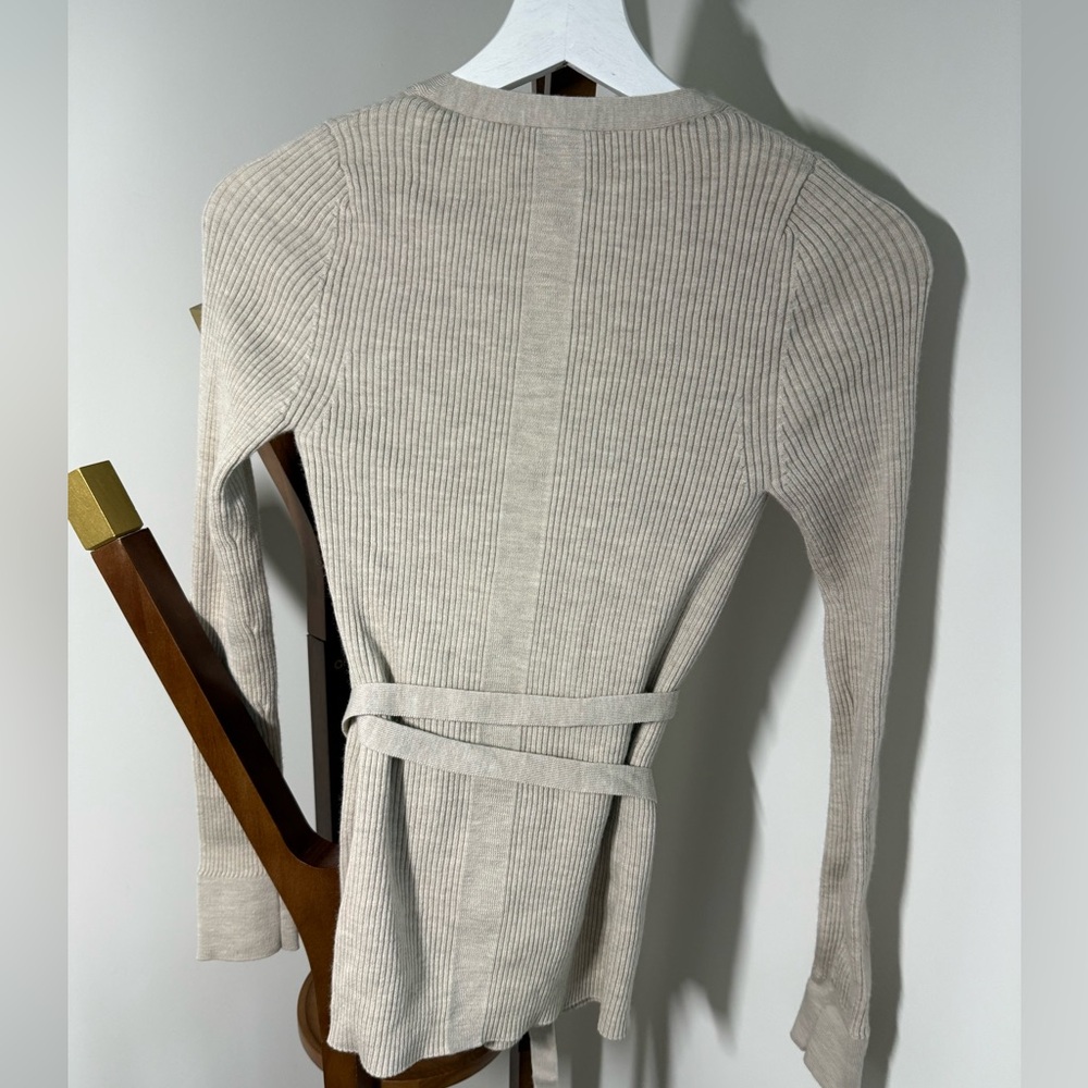 COS Ribbed Wrap Cardigan - Picture 5 of 8